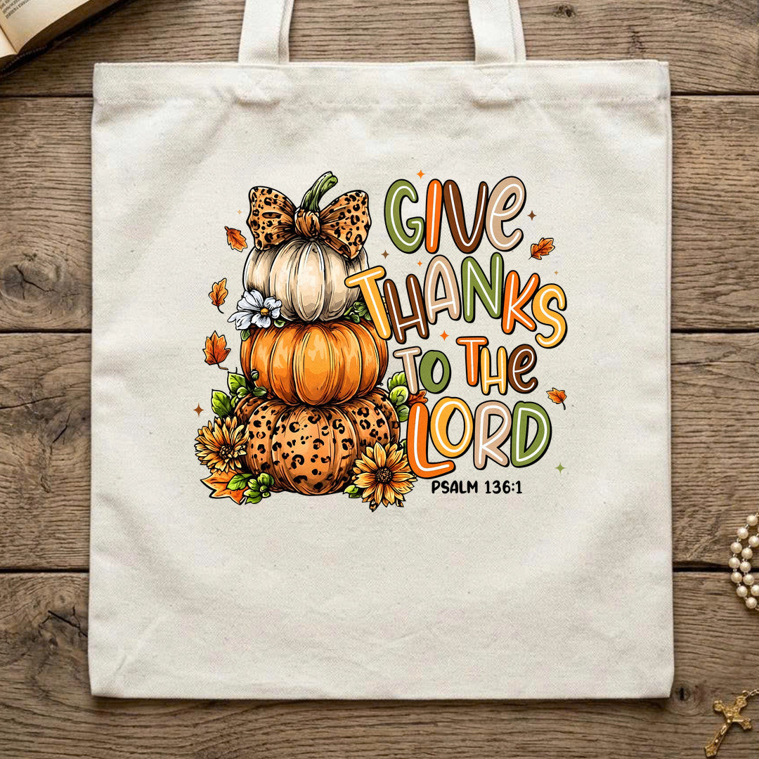 Give Thanks To The Lord Psalm 136.1 23