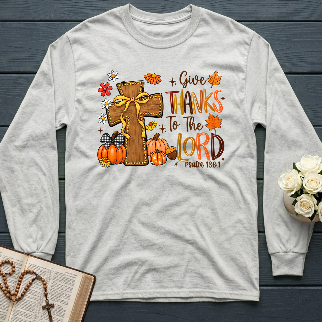 Give Thanks To The Lord Psalm 136.1 25