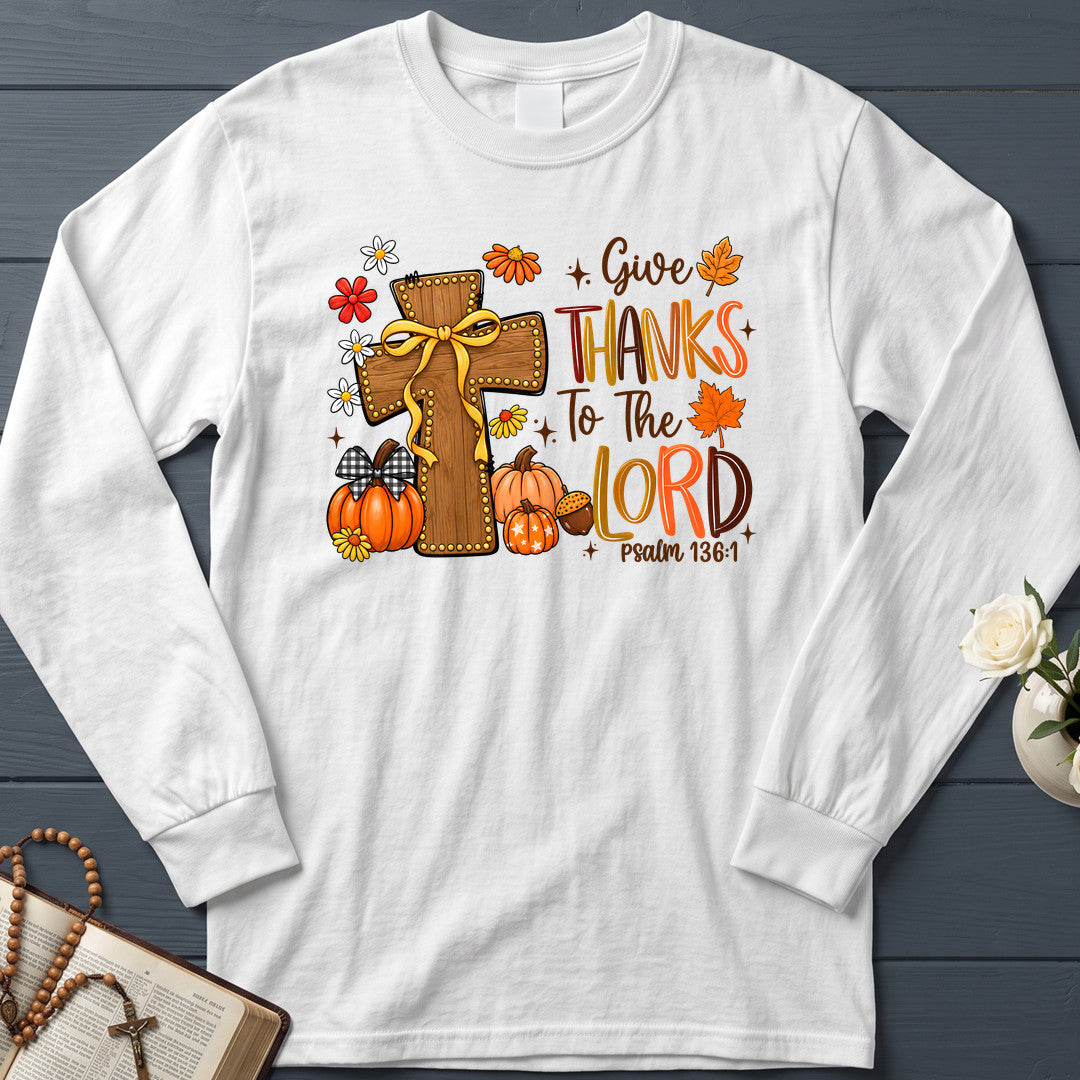 Give Thanks To The Lord Psalm 136.1 25