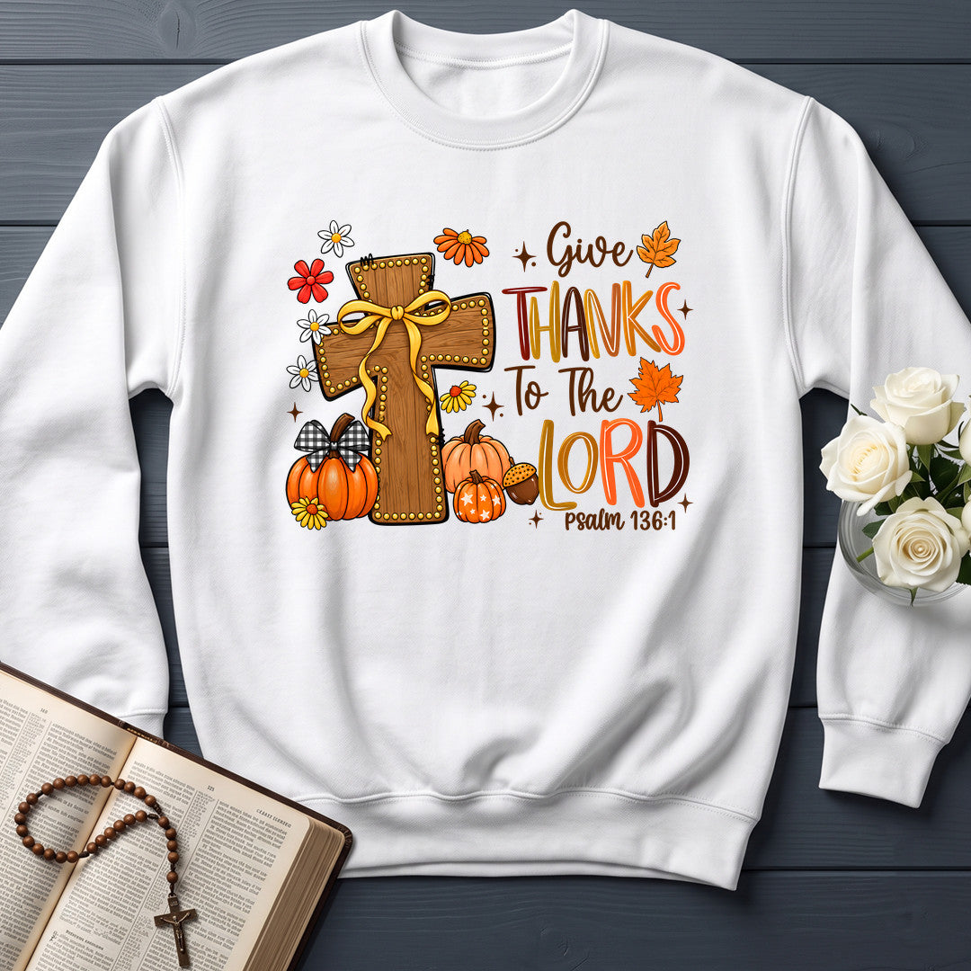 Give Thanks To The Lord Psalm 136.1 25