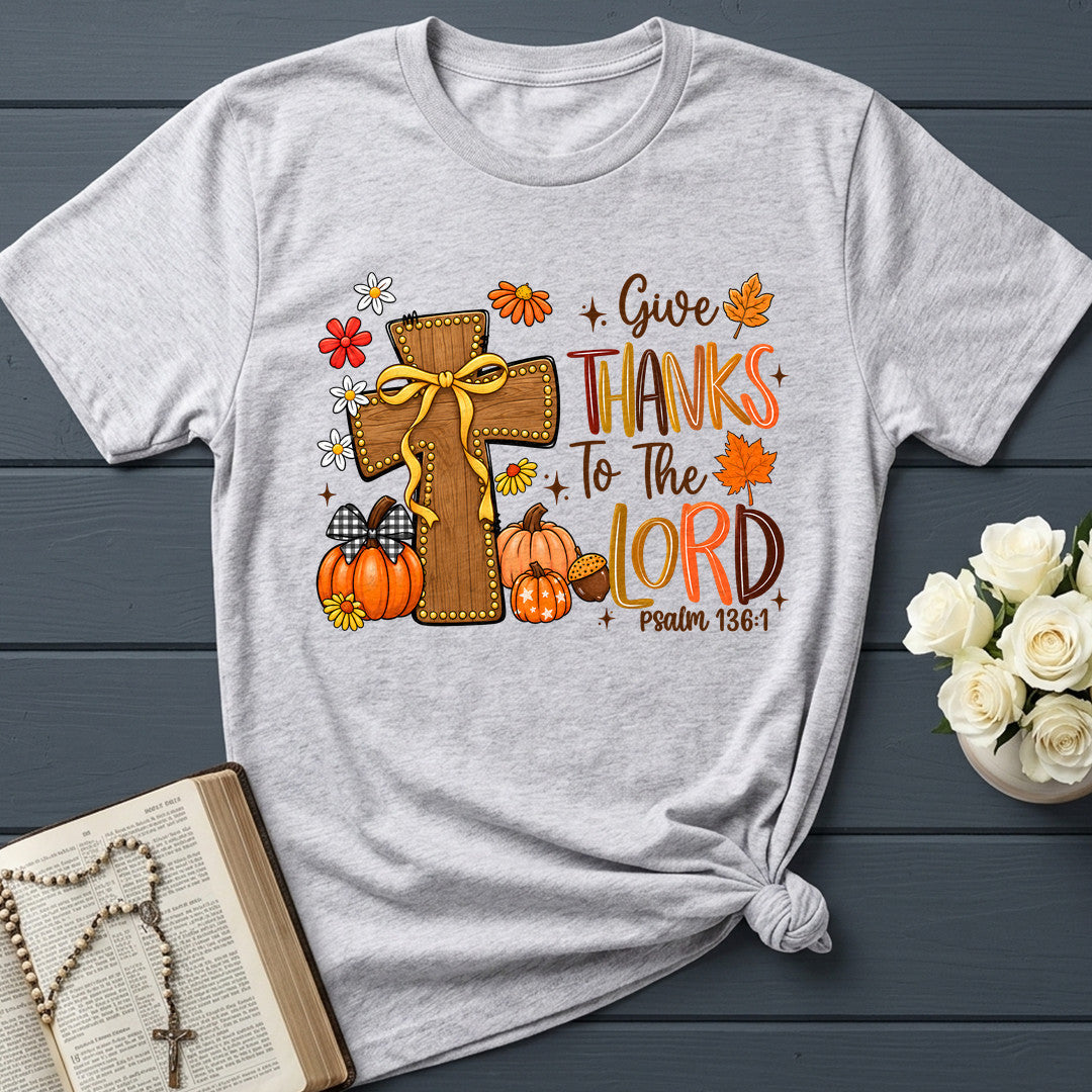 Give Thanks To The Lord Psalm 136.1 25