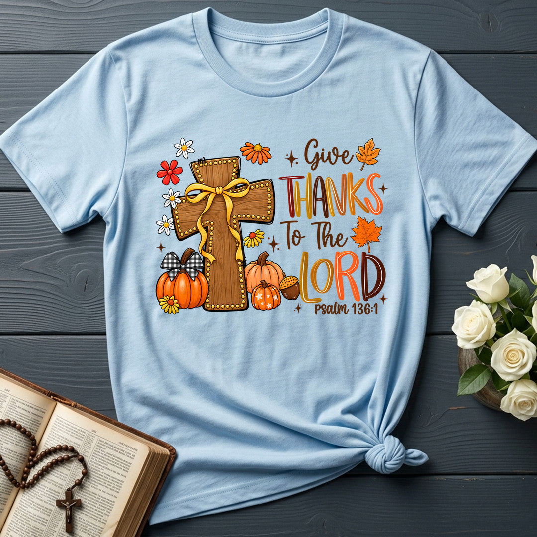 Give Thanks To The Lord Psalm 136.1 25