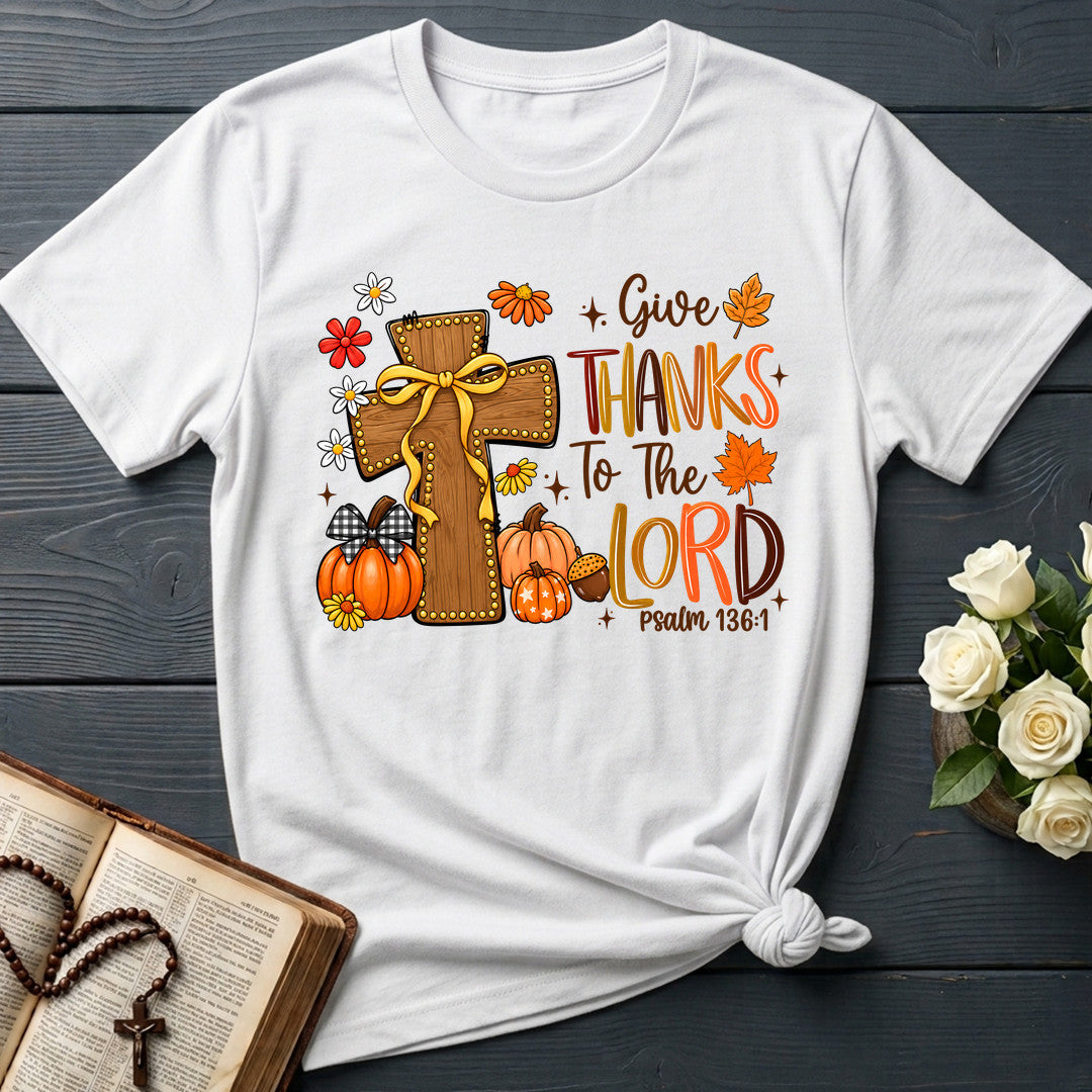Give Thanks To The Lord Psalm 136.1 25