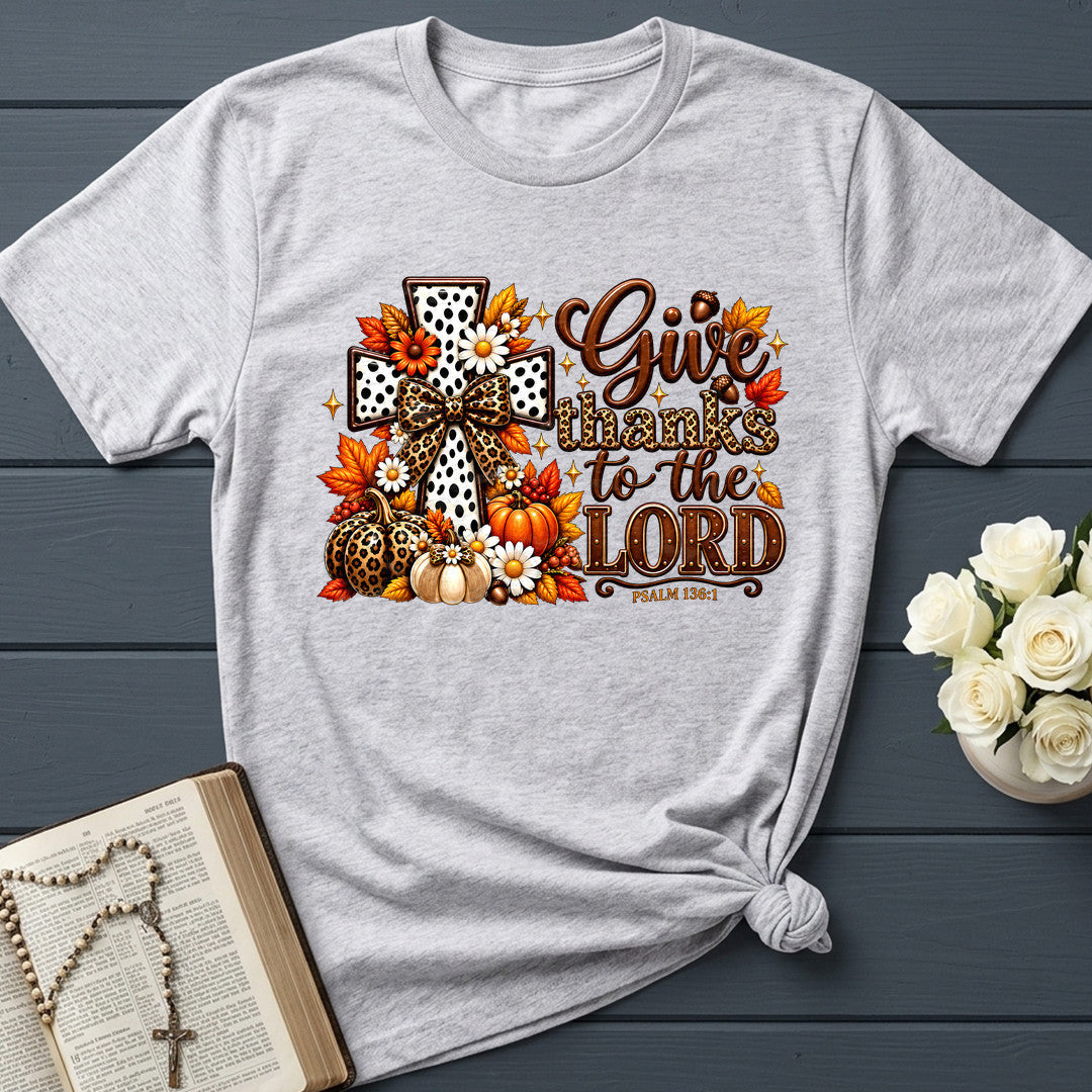 Give Thanks To The Lord Psalm 136.1 26