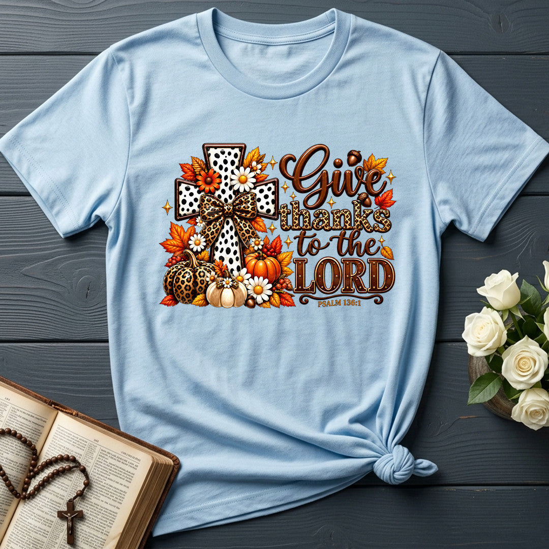 Give Thanks To The Lord Psalm 136.1 26