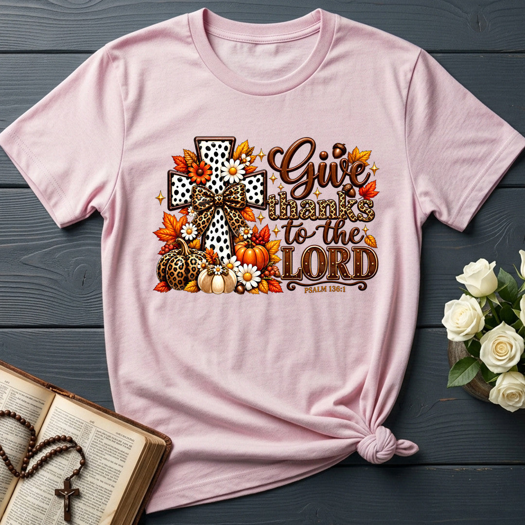 Give Thanks To The Lord Psalm 136.1 26