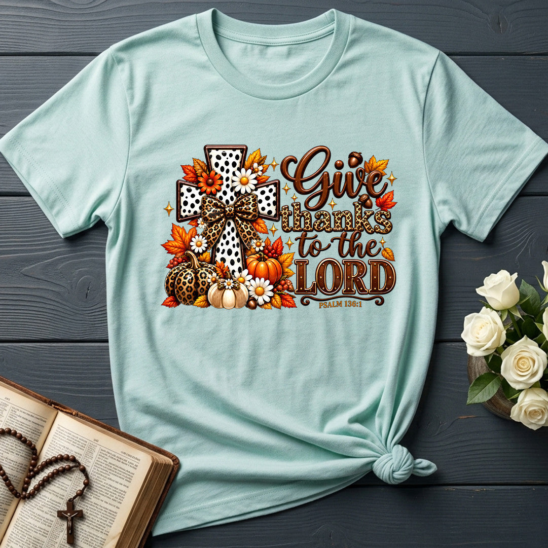 Give Thanks To The Lord Psalm 136.1 26