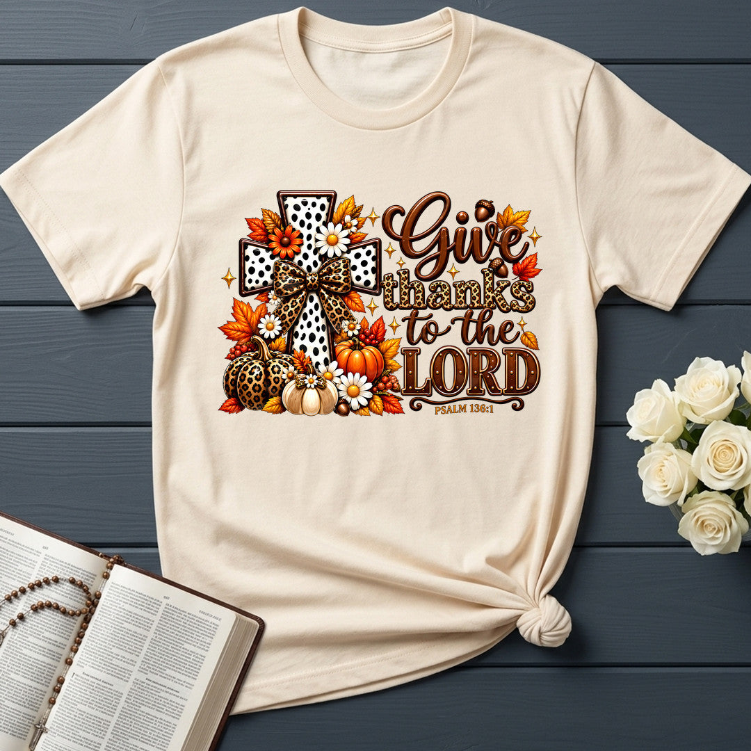 Give Thanks To The Lord Psalm 136.1 26