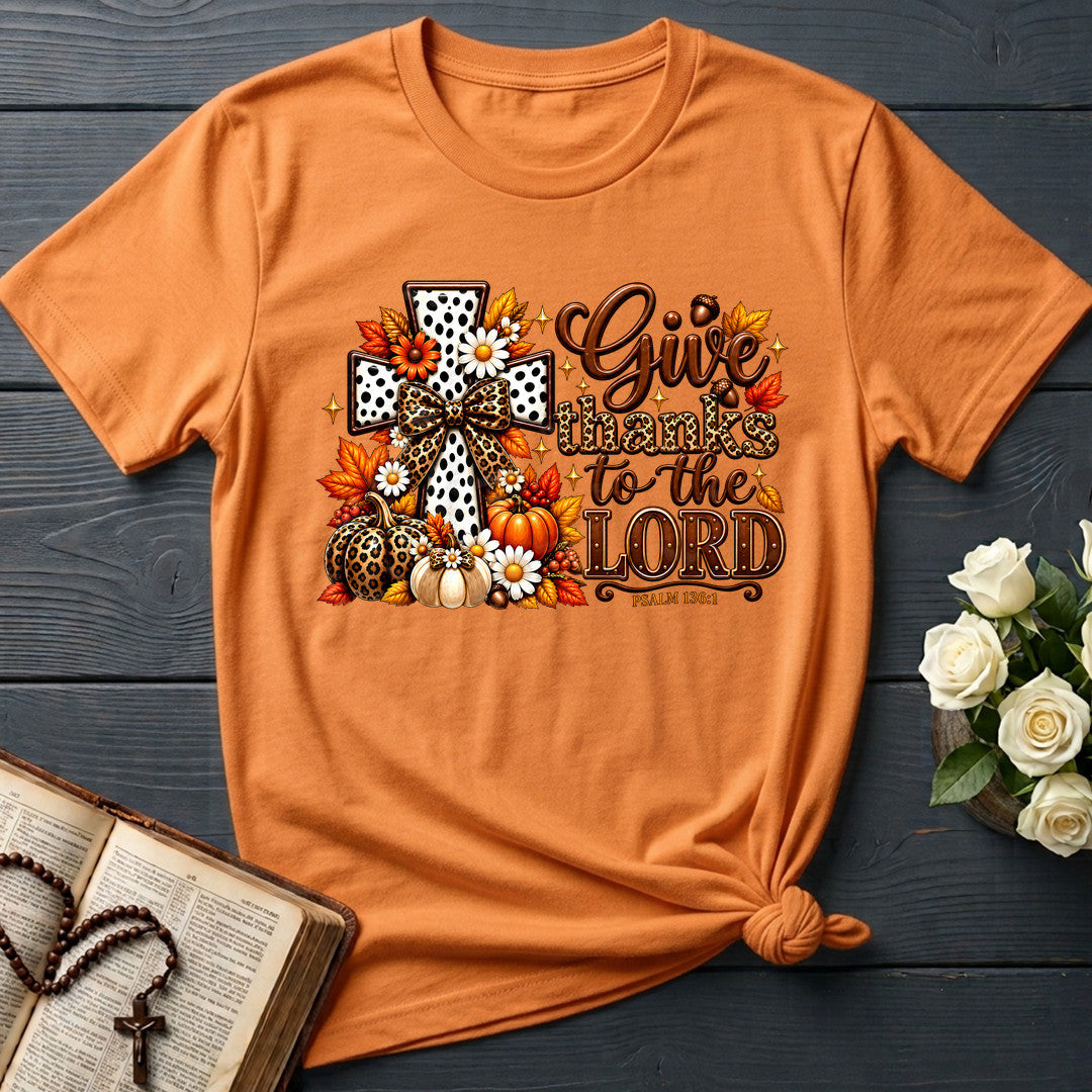 Give Thanks To The Lord Psalm 136.1 26