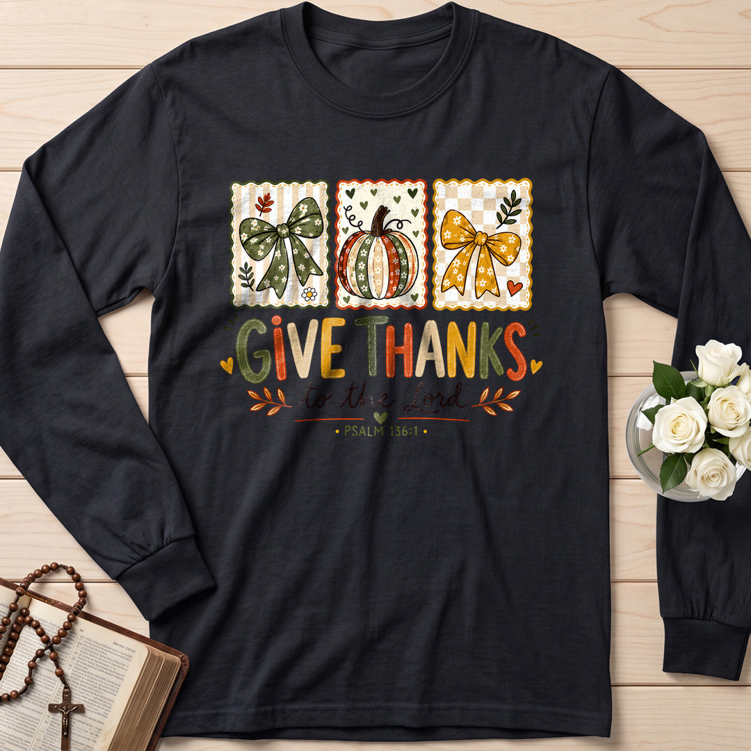 Give Thanks To The Lord Psalm 136.1 27