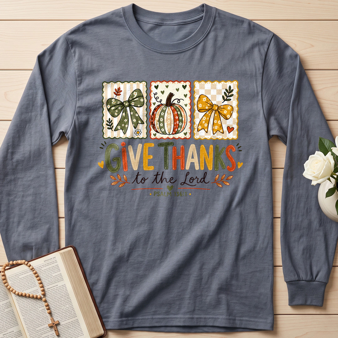 Give Thanks To The Lord Psalm 136.1 27