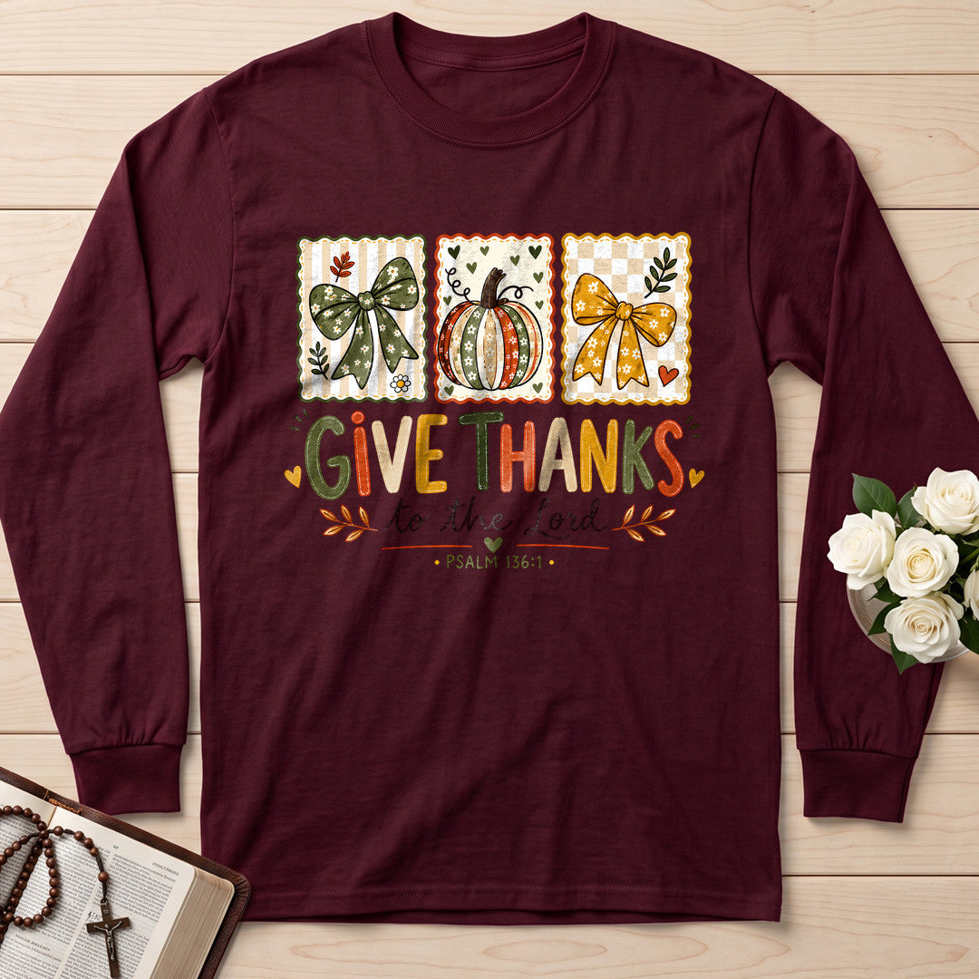 Give Thanks To The Lord Psalm 136.1 27