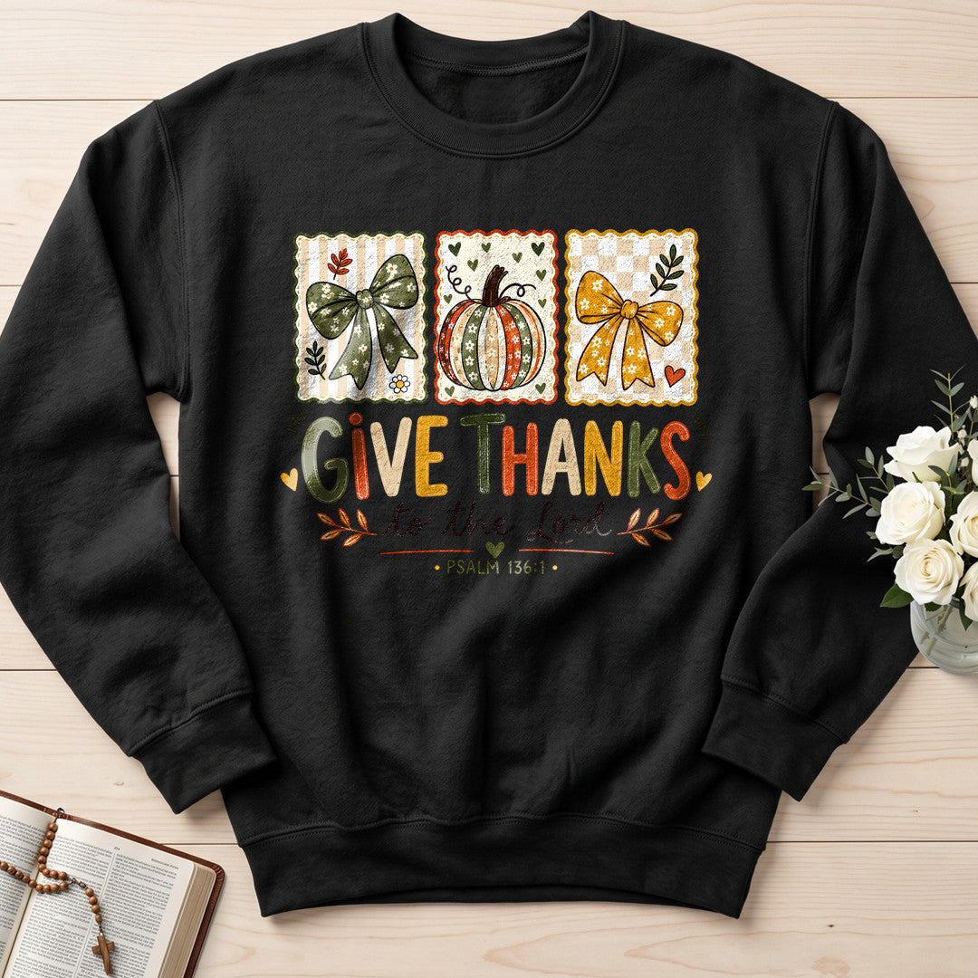 Give Thanks To The Lord Psalm 136.1 27