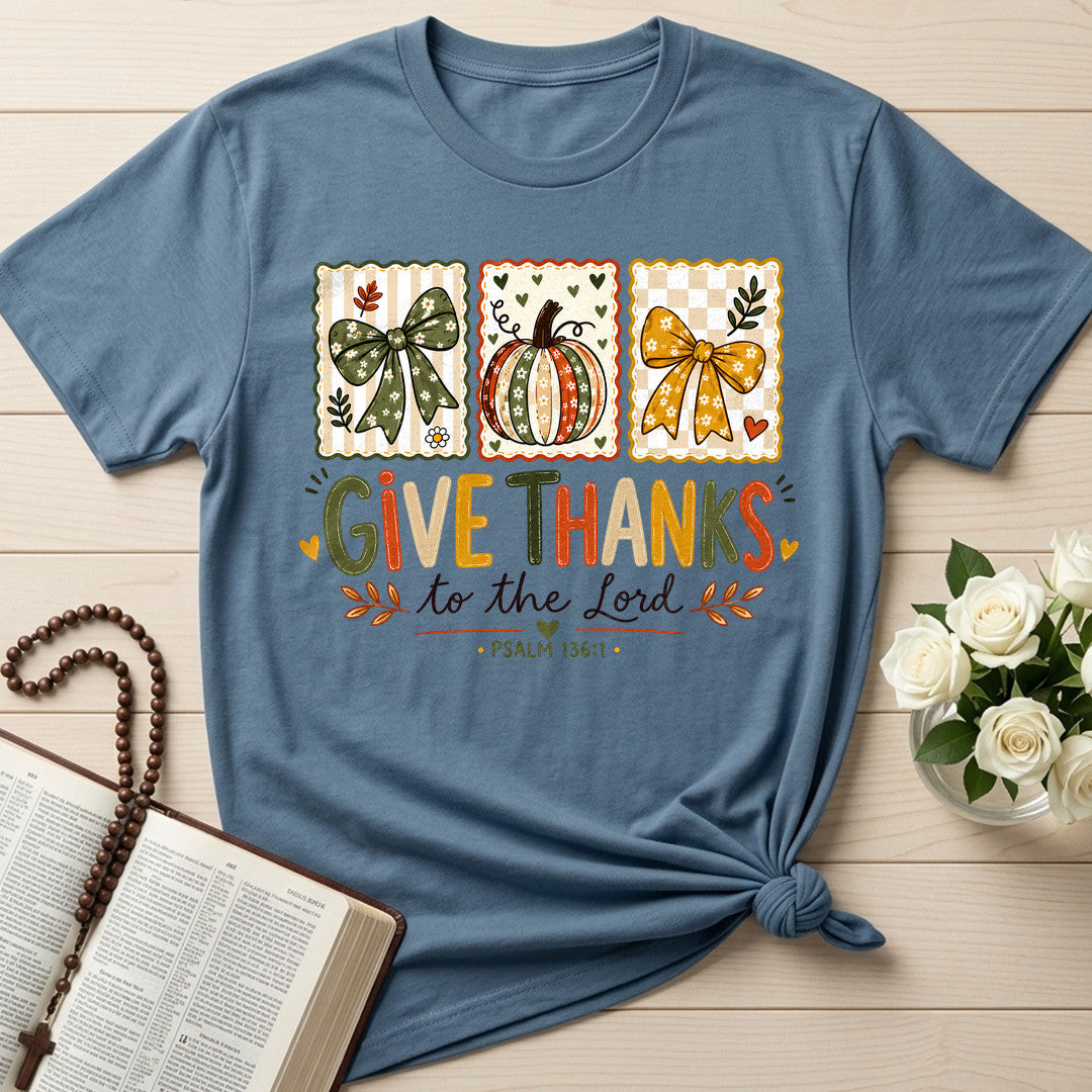 Give Thanks To The Lord Psalm 136.1 27