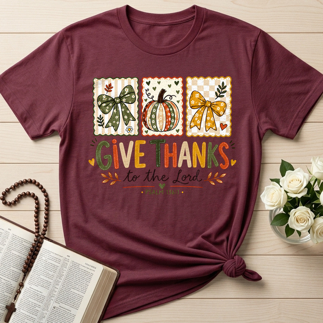 Give Thanks To The Lord Psalm 136.1 27