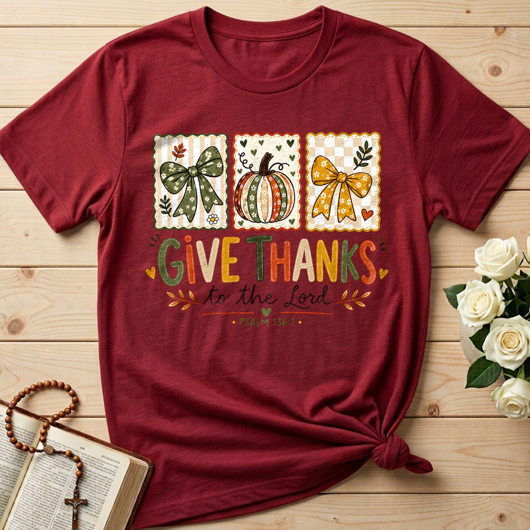 Give Thanks To The Lord Psalm 136.1 27