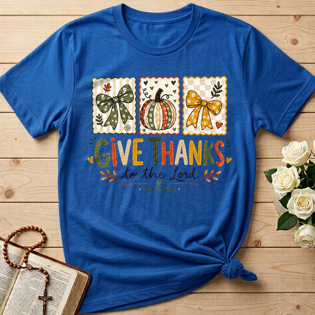 Give Thanks To The Lord Psalm 136.1 27
