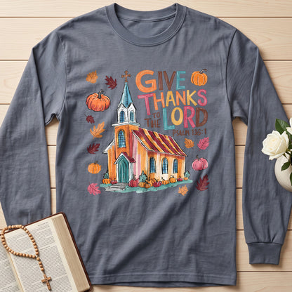 Give Thanks To The Lord Psalm 136.1 29
