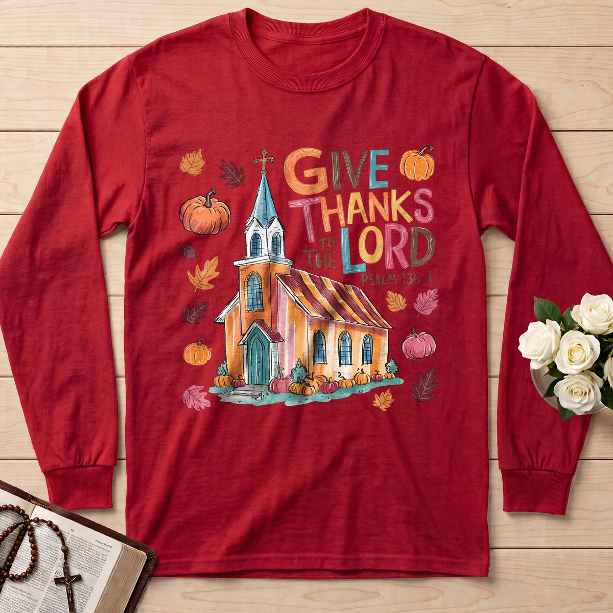 Give Thanks To The Lord Psalm 136.1 29