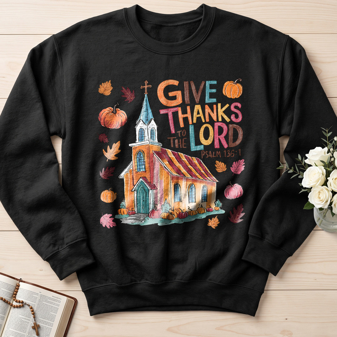 Give Thanks To The Lord Psalm 136.1 29
