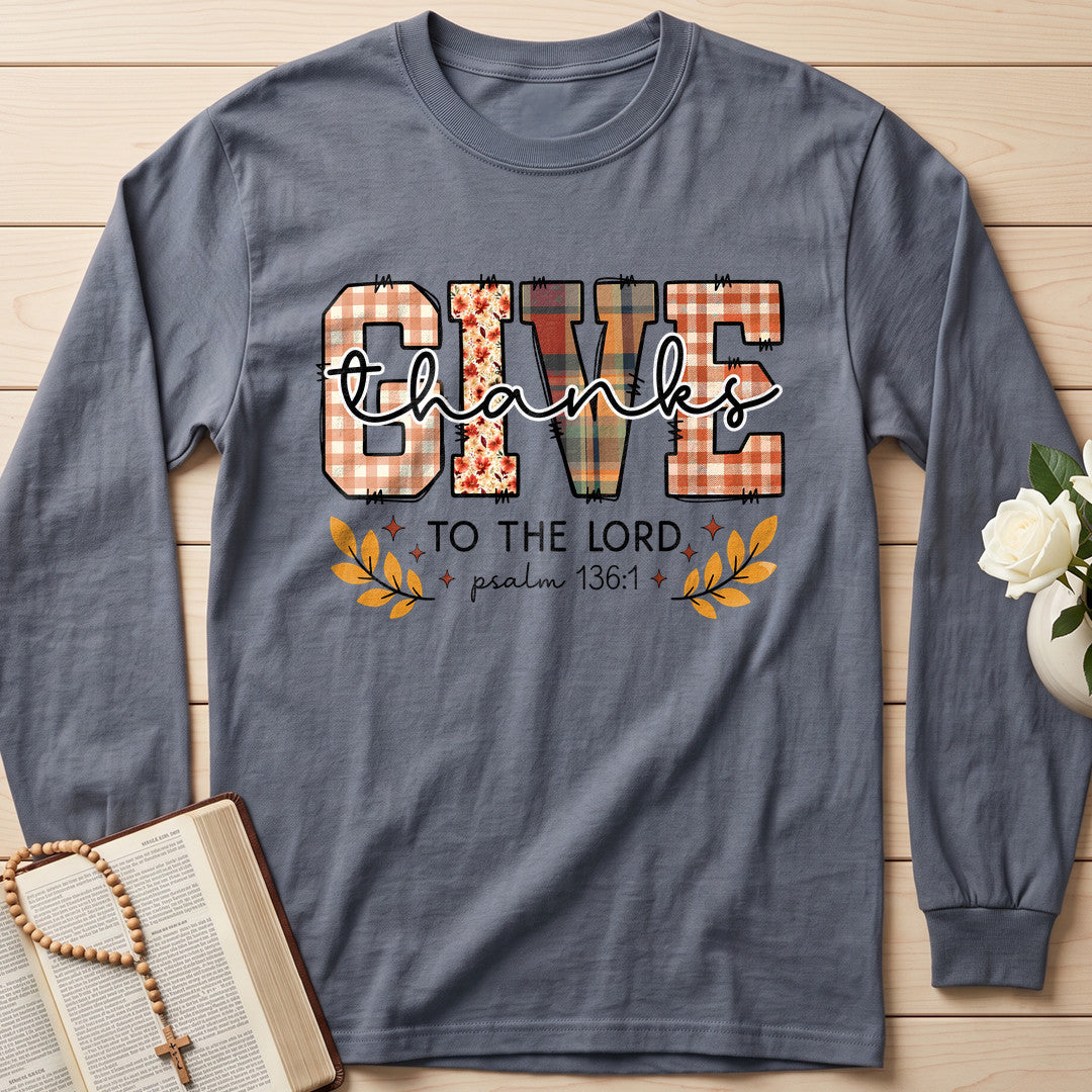 Give Thanks To The Lord Psalm 136.1 30