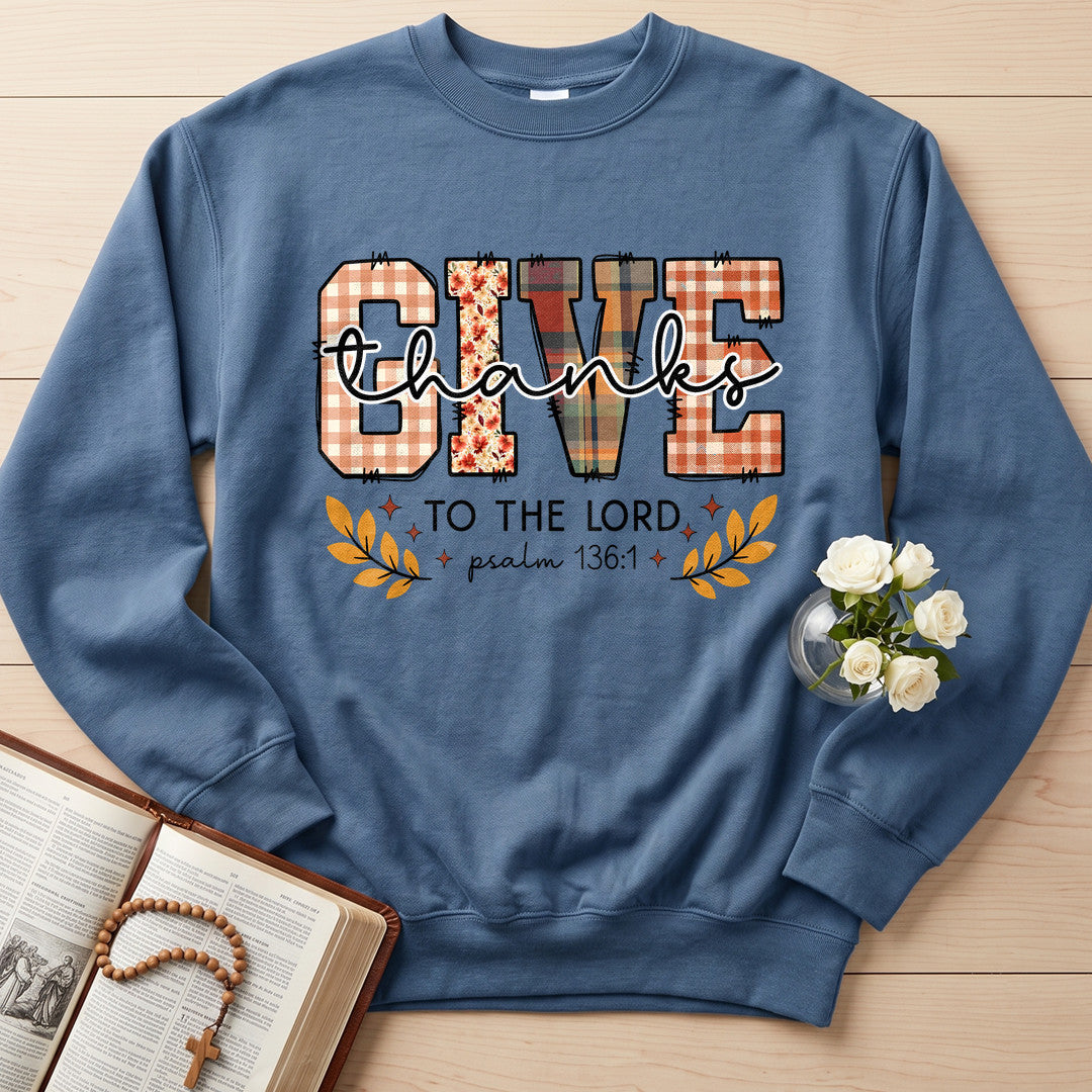 Give Thanks To The Lord Psalm 136.1 30