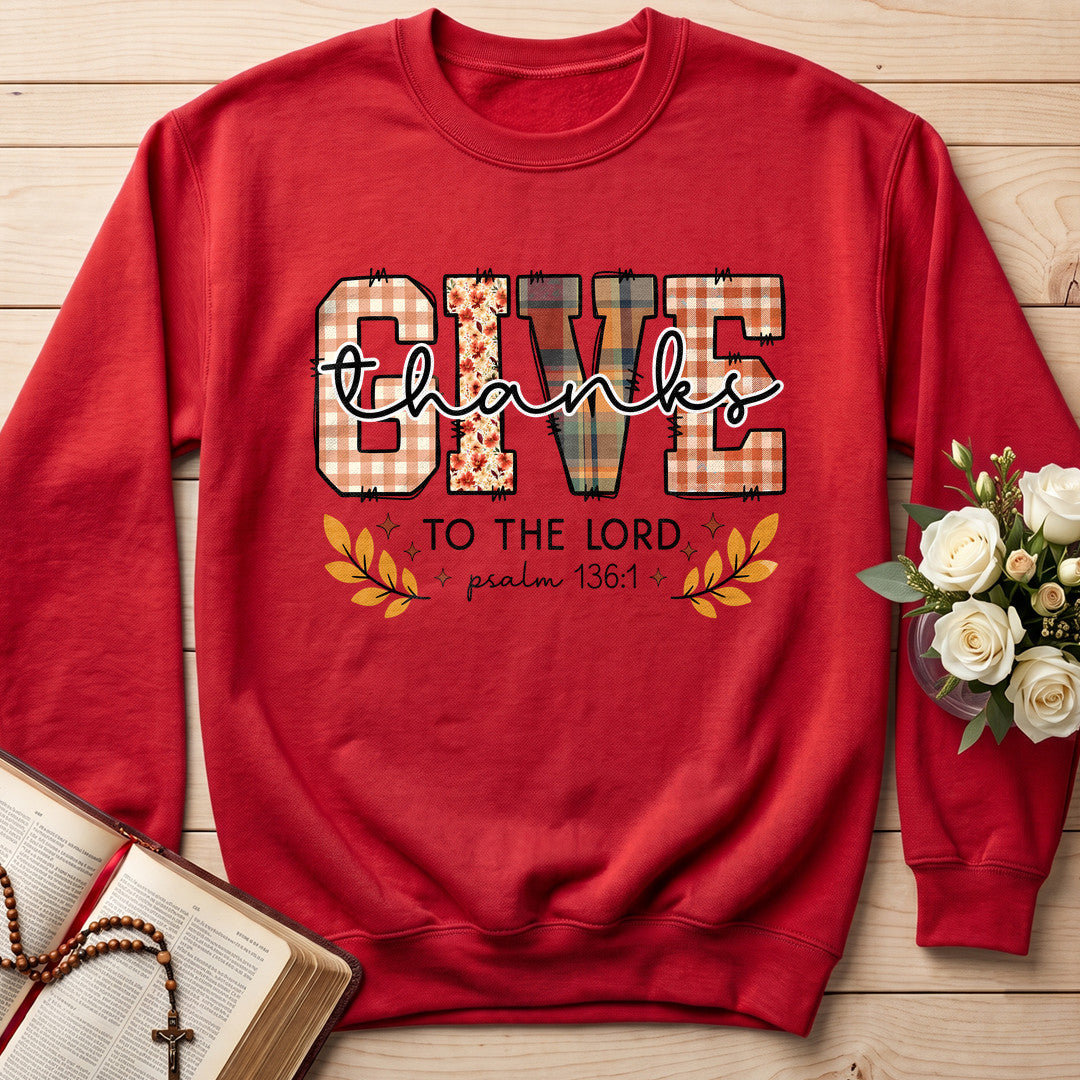 Give Thanks To The Lord Psalm 136.1 30