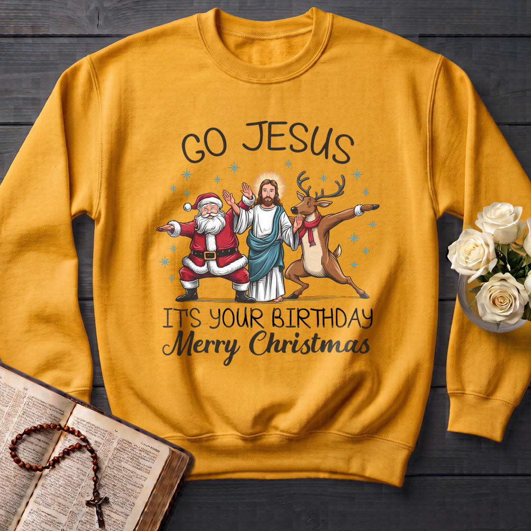 Go Jesus It's Your Birthday Merry Christmas 01