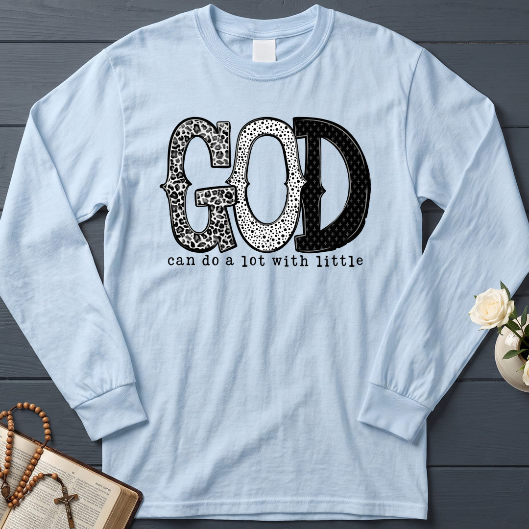 God Can Do A Lot With Little 01