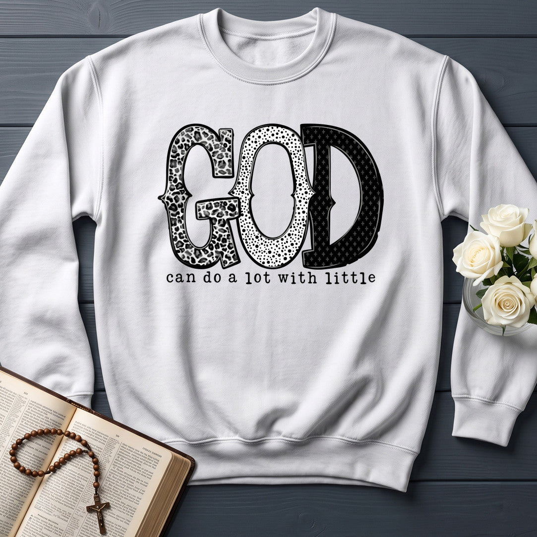 God Can Do A Lot With Little 01