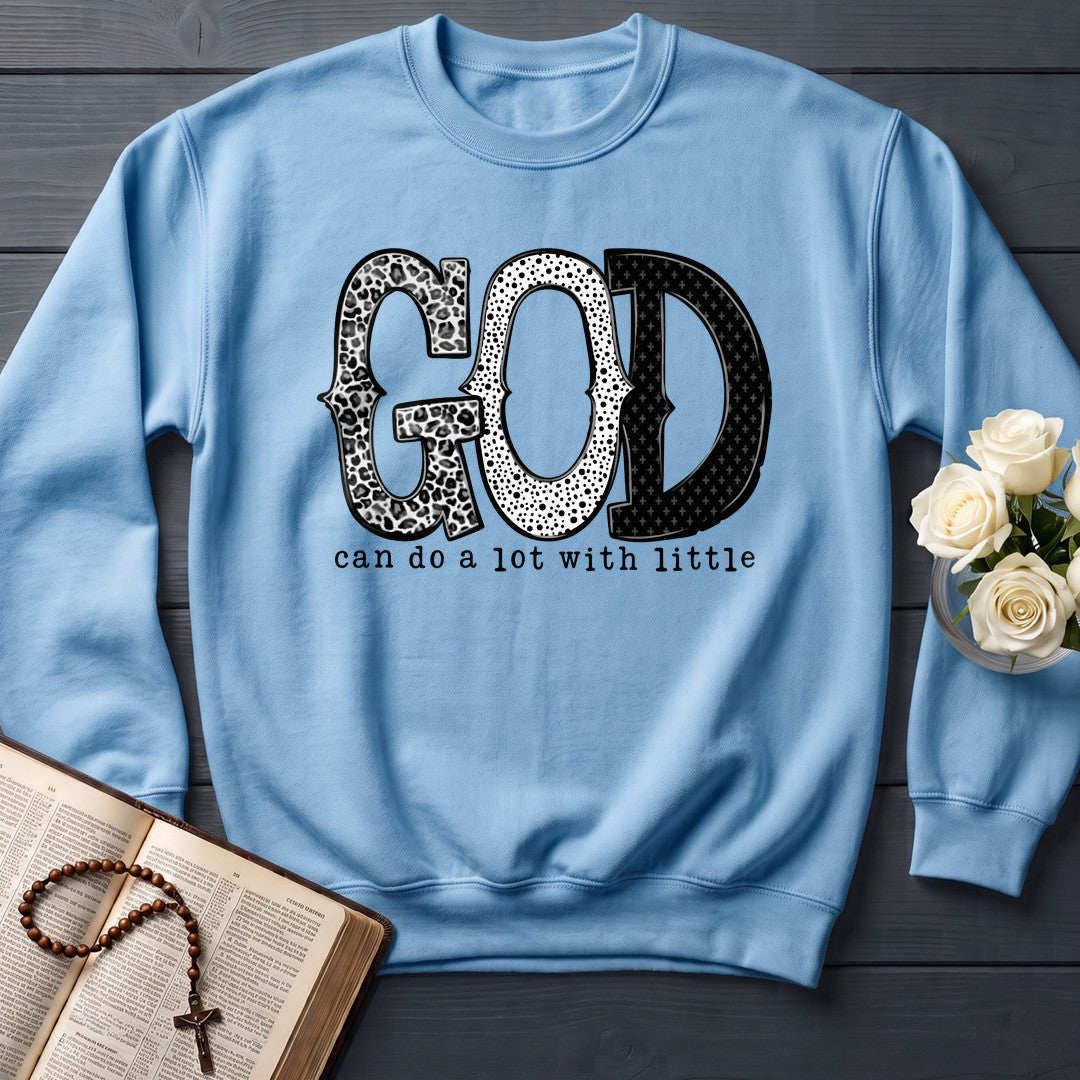 God Can Do A Lot With Little 01
