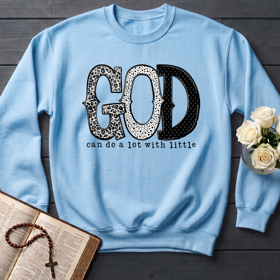God Can Do A Lot With Little 01