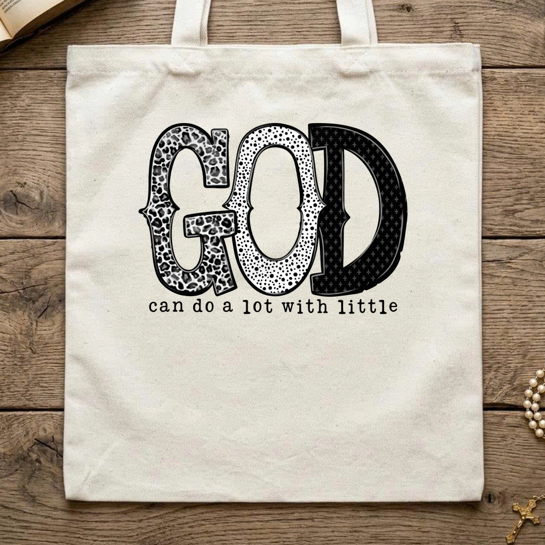 God Can Do A Lot With Little 01