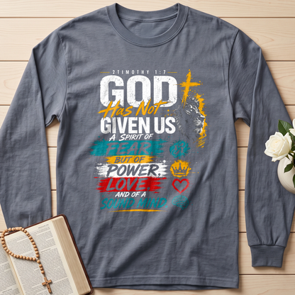 God Has Not Given Us A Spirit Of Fear But Of Power Love And Of A Sound Mind 01