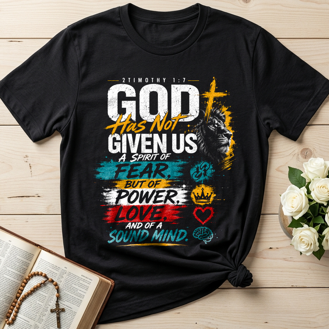 God Has Not Given Us A Spirit Of Fear But Of Power Love And Of A Sound Mind 01