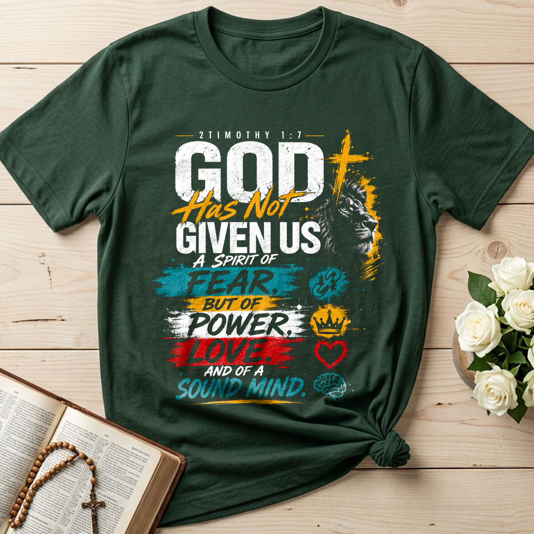 God Has Not Given Us A Spirit Of Fear But Of Power Love And Of A Sound Mind 01
