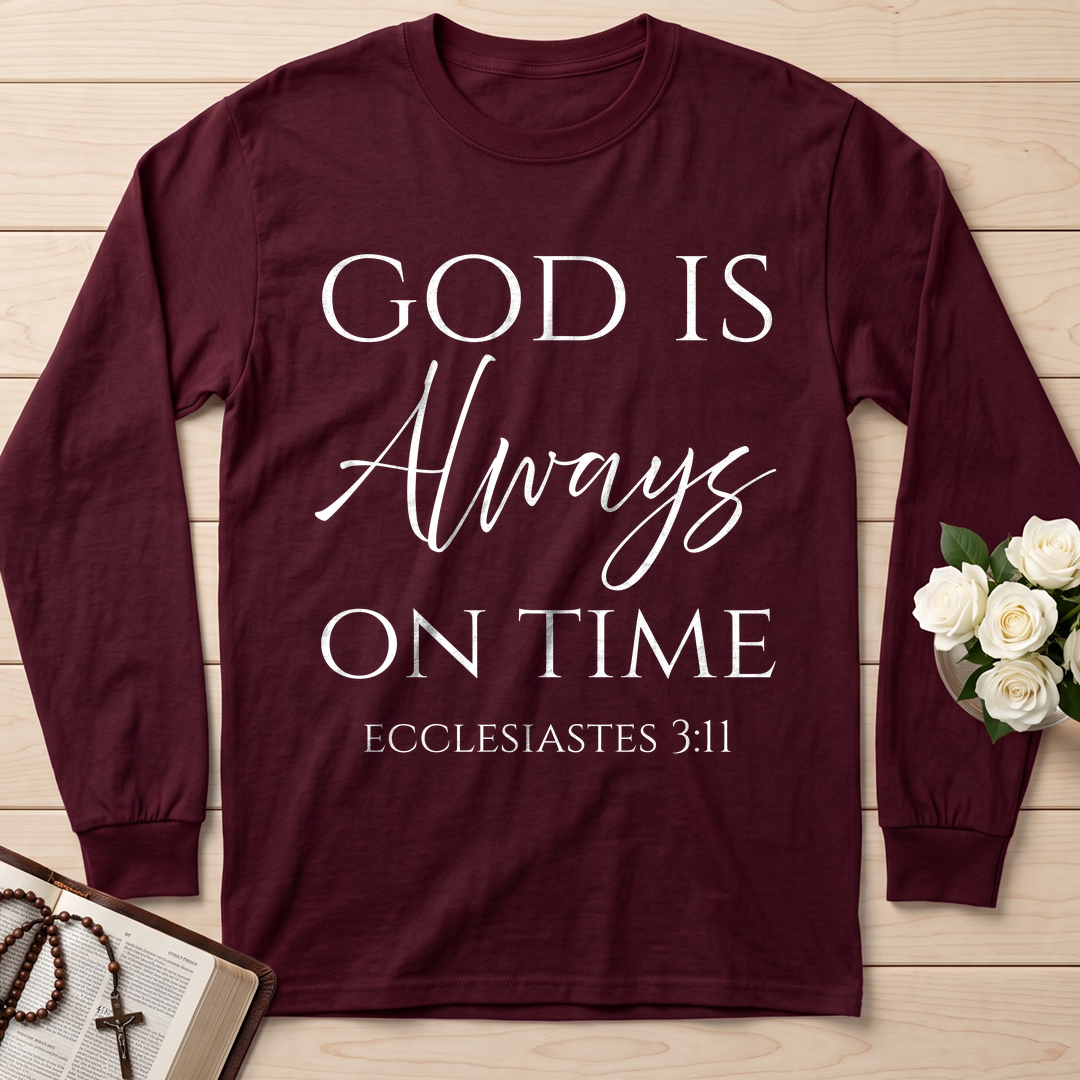 God Is Always On Time Ecclesiastes 3.11 01