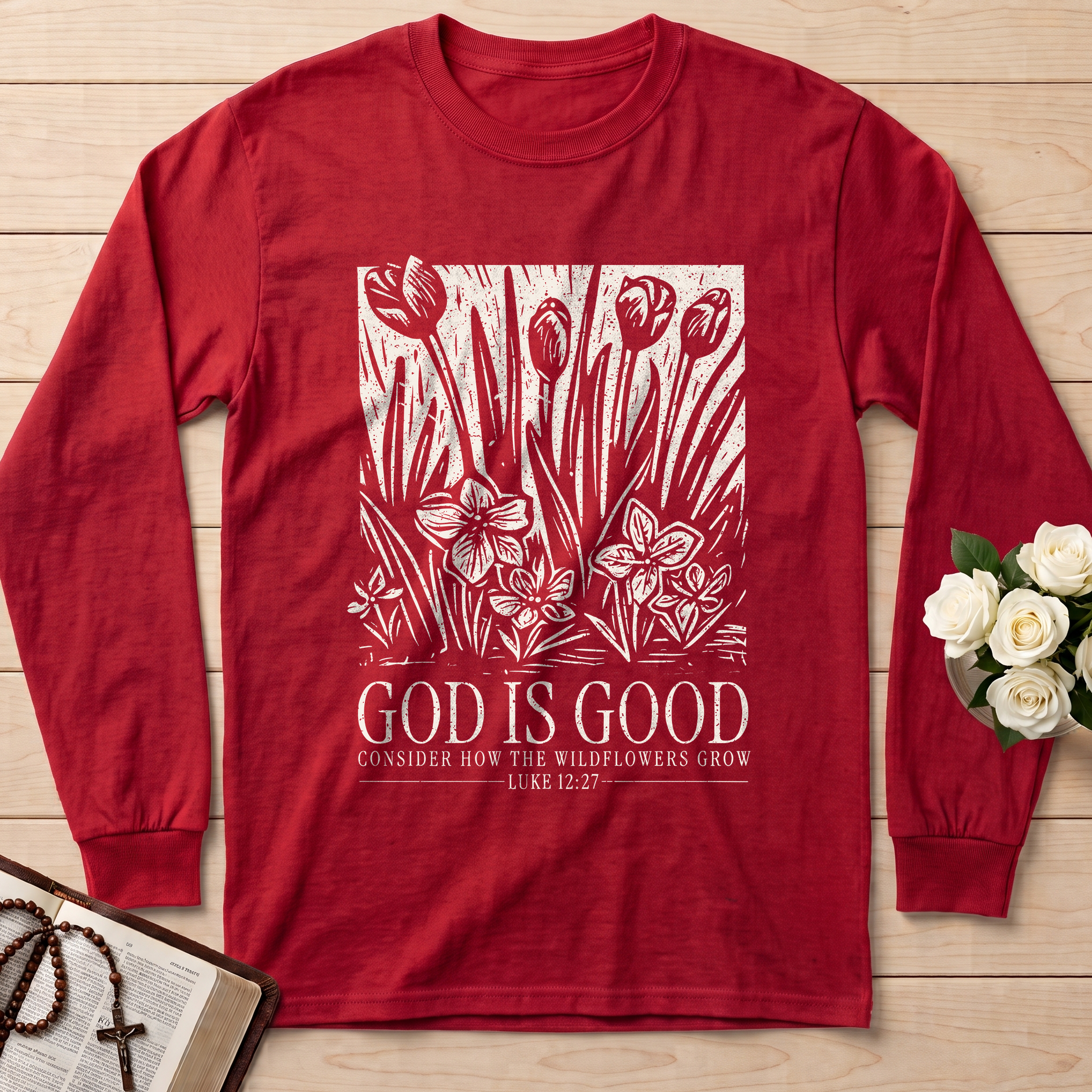 God Is Good Consider How The Wildflowers Grow Luke 12.27 13