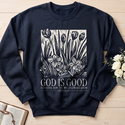 God Is Good Consider How The Wildflowers Grow Luke 12.27 13