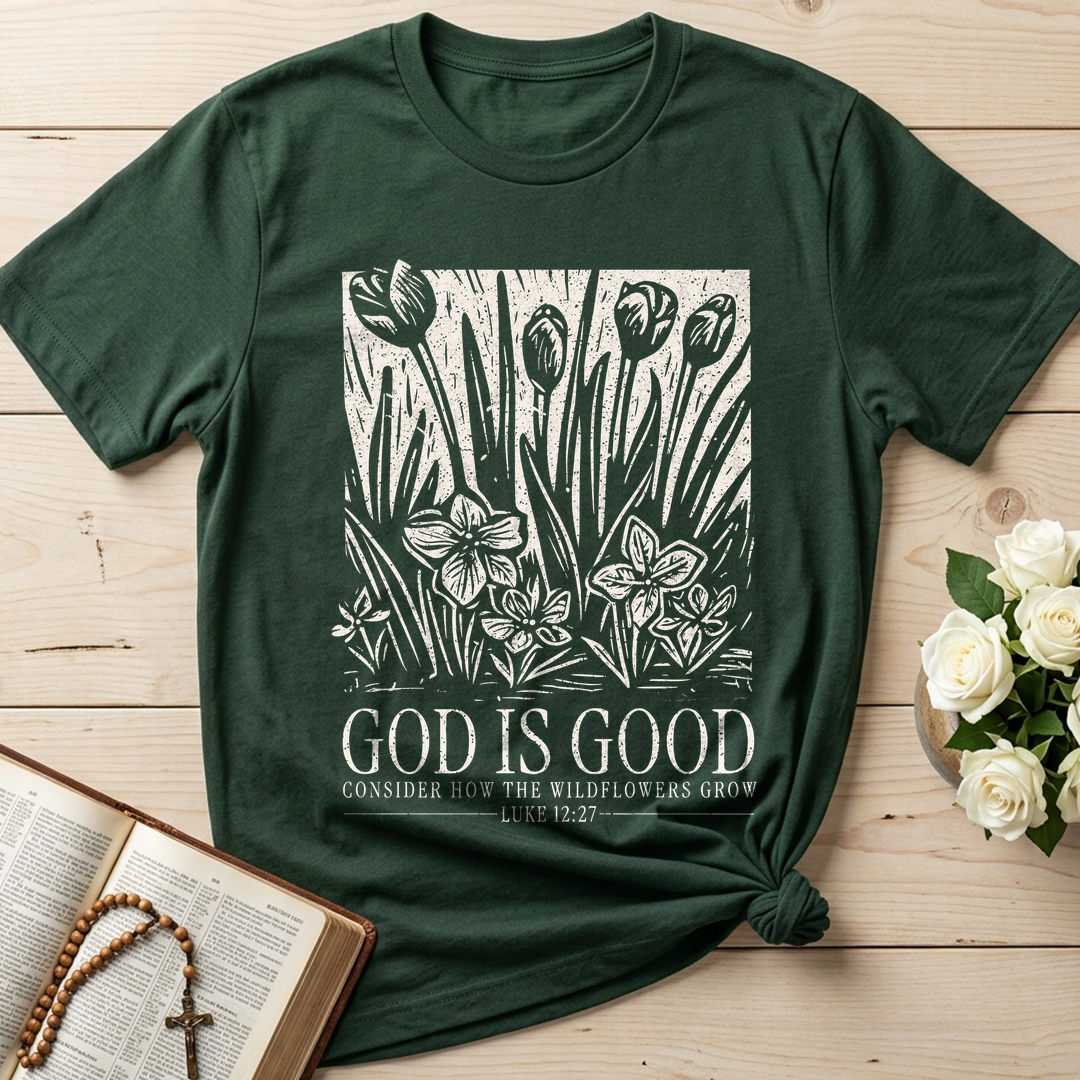 God Is Good Consider How The Wildflowers Grow Luke 12.27 13