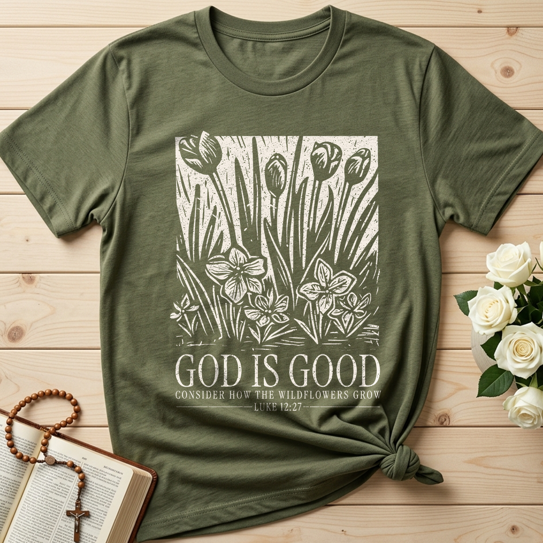 God Is Good Consider How The Wildflowers Grow Luke 12.27 13