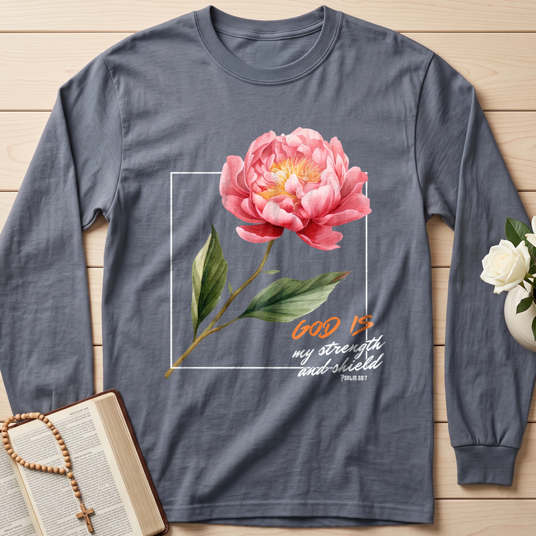 God Is My Strength And Shield Psalm 28.7 01