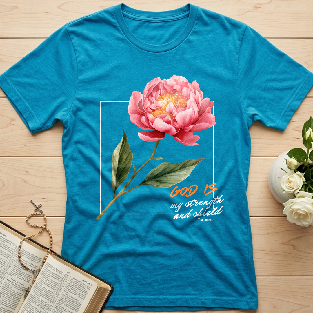 God Is My Strength And Shield Psalm 28.7 01