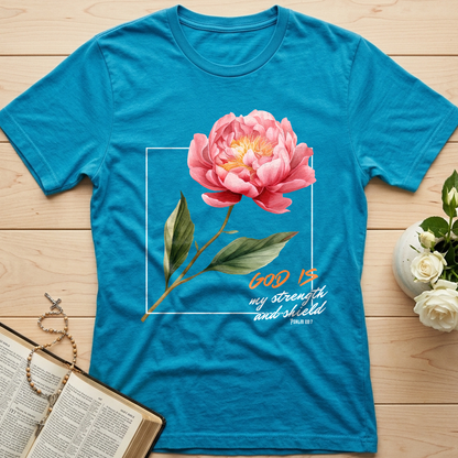 God Is My Strength And Shield Psalm 28.7 01