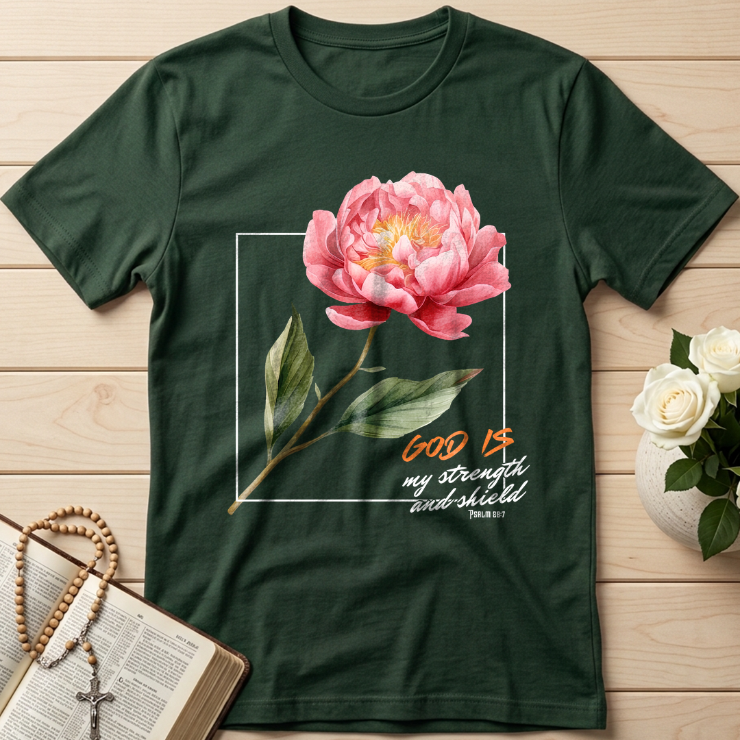 God Is My Strength And Shield Psalm 28.7 01