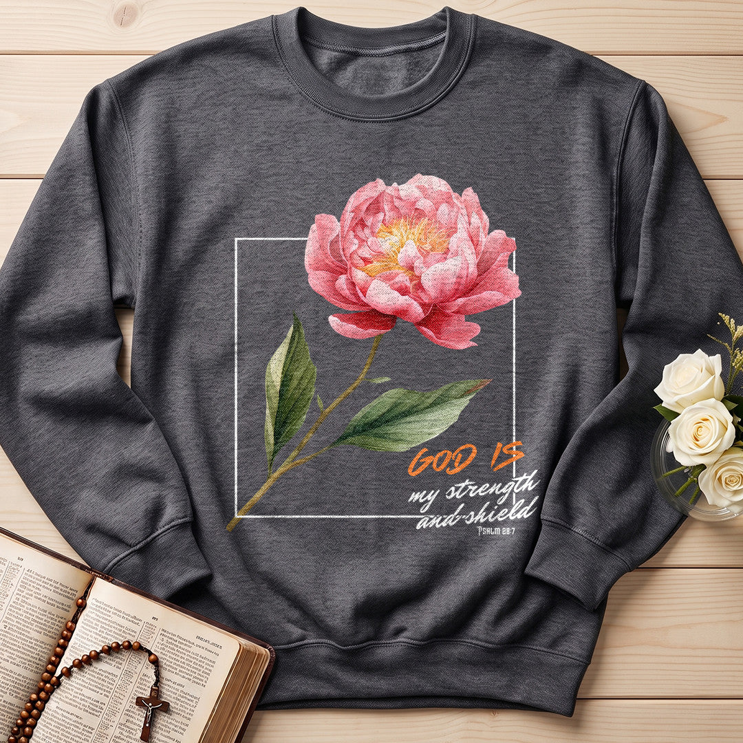 God Is My Strength And Shield Psalm 28.7 01