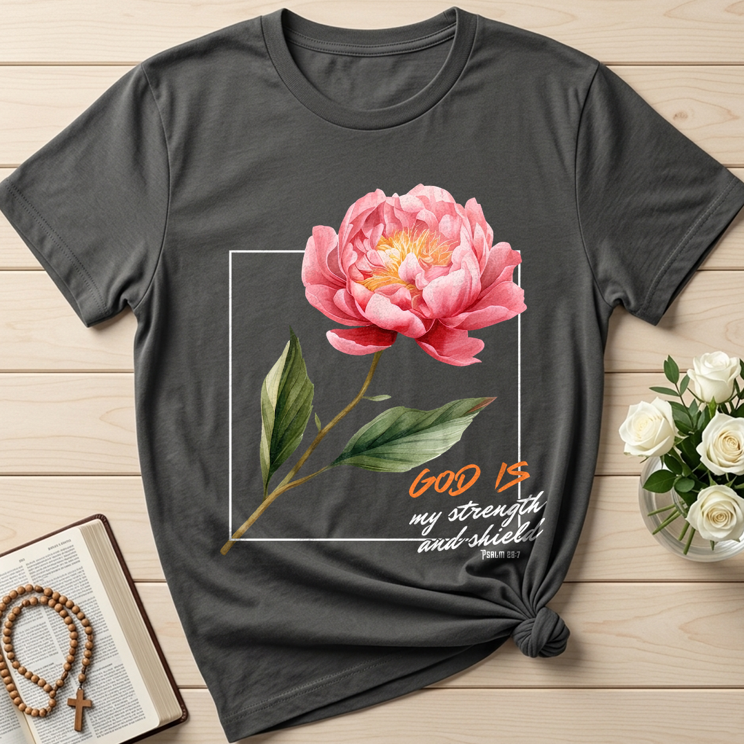 God Is My Strength And Shield Psalm 28.7 01