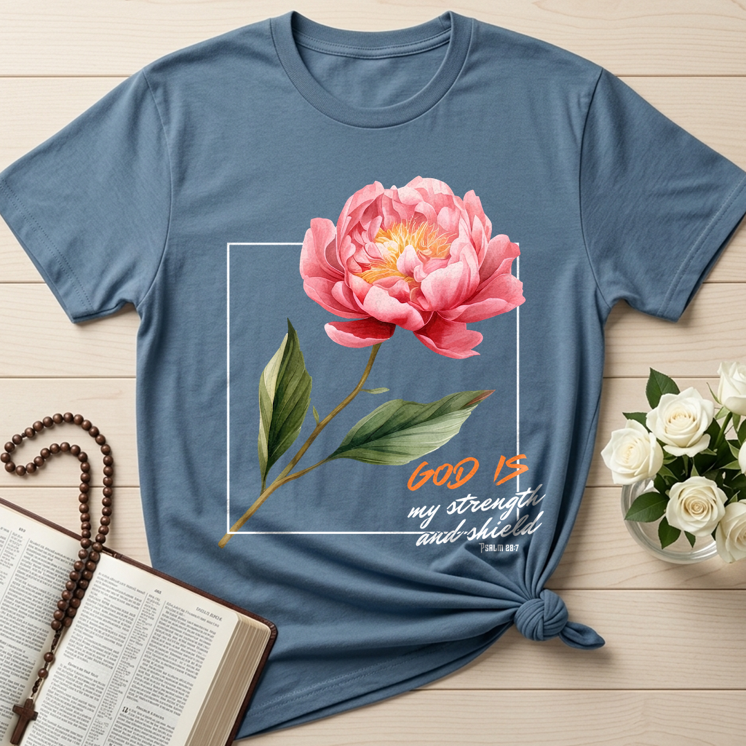God Is My Strength And Shield Psalm 28.7 01