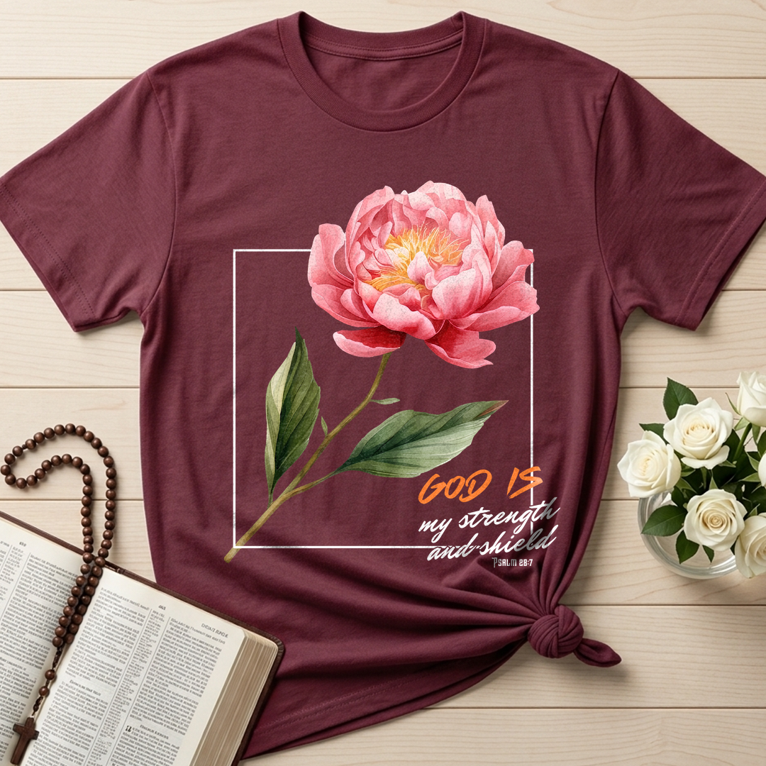 God Is My Strength And Shield Psalm 28.7 01