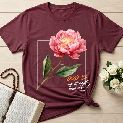 God Is My Strength And Shield Psalm 28.7 01